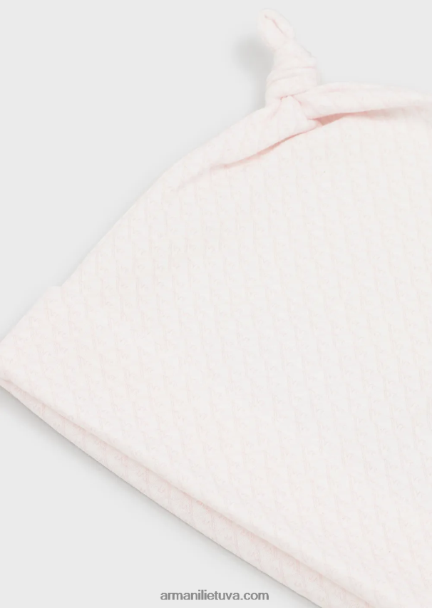 mergina modelis Armani mazgas beanie su op-art ereliais 02482X2628