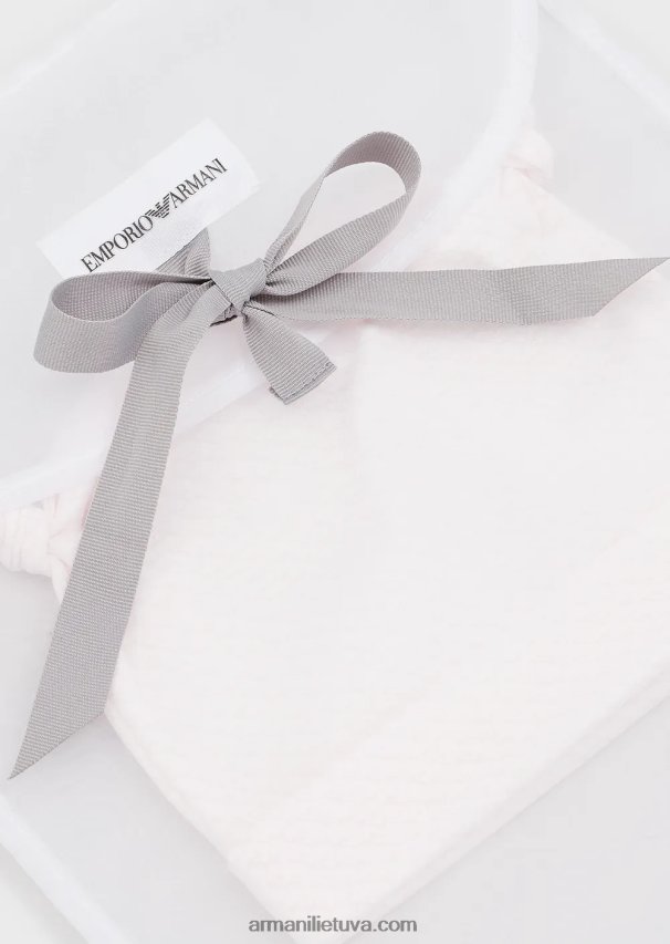 mergina modelis Armani mazgas beanie su op-art ereliais 02482X2628