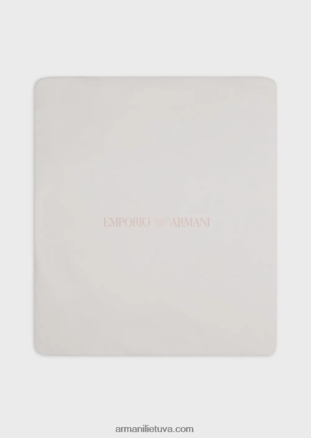 mergina rožinis Armani dvipusė antklodė su op-art ereliais 02482X2640