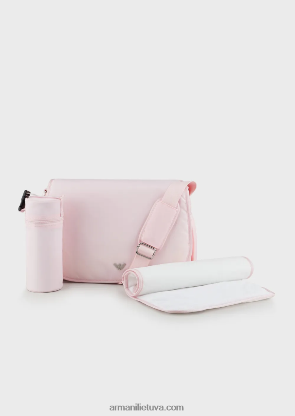 mergina rožinis Armani mumijos krepšio rinkinys su erelio lėkšte 02482X2666