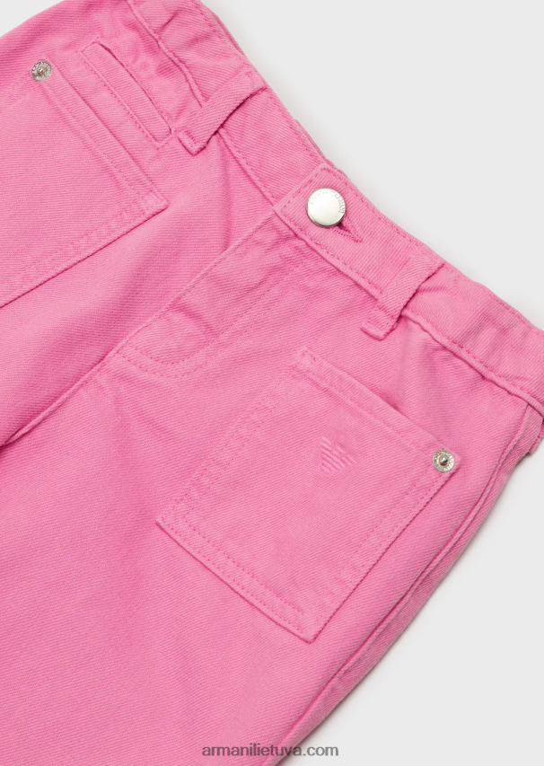 merginaArmani j96 drabužiais dažyti bull džinsai 02482X2555