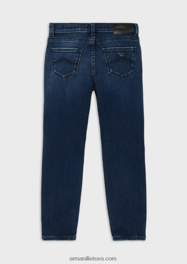 mergina džinsinio audinio Armani j20 komforto džinsai 02482X2573