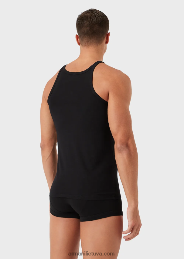 vyrųArmani dvi pakuotės grynos medvilnės liemenės 02482X1820