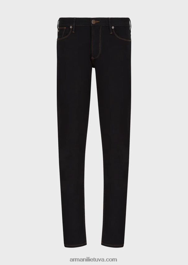 vyrųArmani j06 ploni, komfortiški džinsiniai ruoželiniai džinsai 02482X1176
