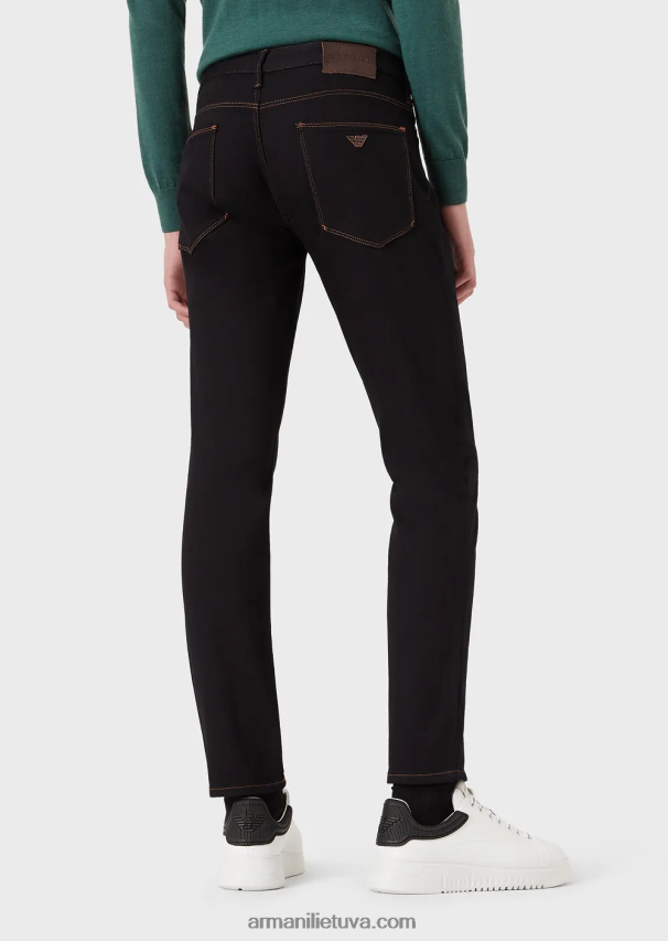 vyrųArmani j06 ploni, komfortiški džinsiniai ruoželiniai džinsai 02482X1176