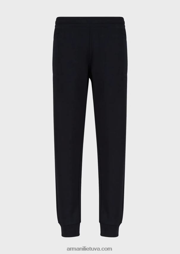 vyrų tamsiai mėlyna Armani Modalinio mišinio trikotažo vilnos bėgikai 02482X1509