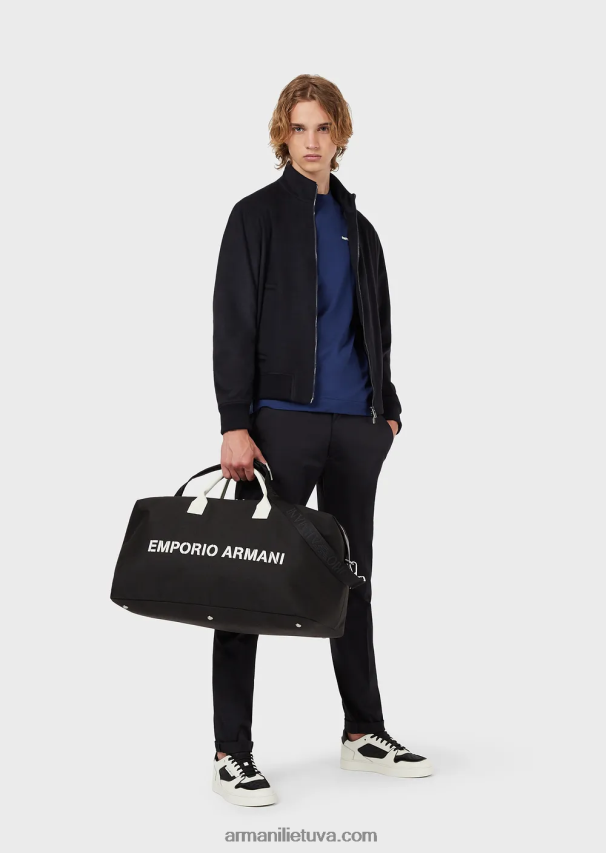 vyrų tamsiai mėlyna Armani tamprios medvilnės chino 02482X1505