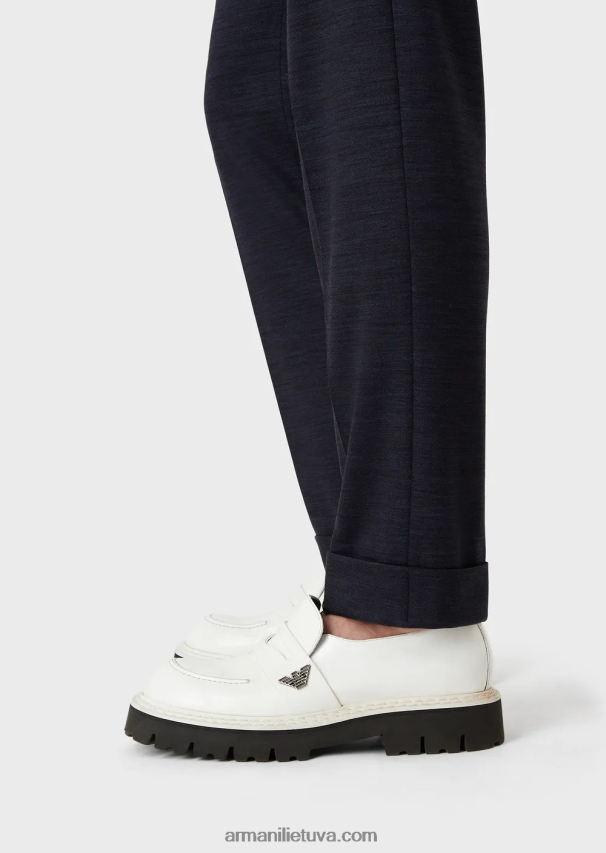 vyrųArmani modernaus kirpimo dvieilis kostiumas iš eukalipto vilnos mišinio 02482X1466