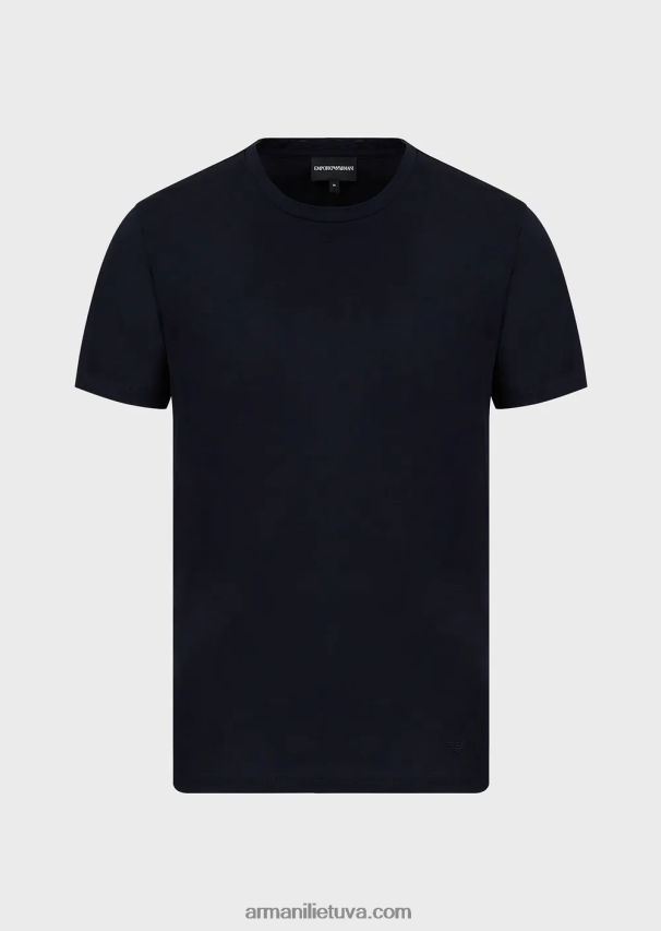 vyrųArmani merserizuoti marškinėliai 02482X1743