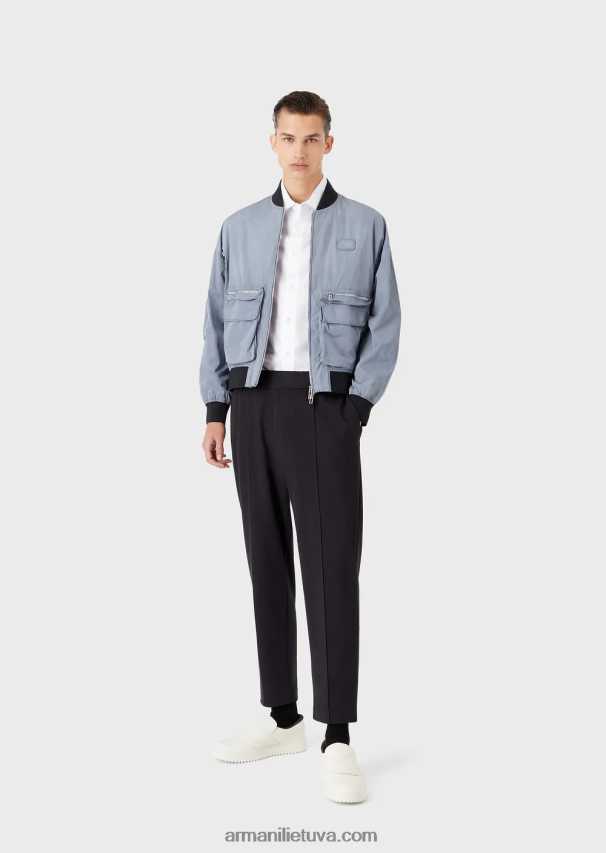 vyrų baltas Armani marškinėliai trumpomis rankovėmis 02482X1117