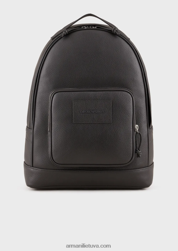 vyrųArmani sulenkta odinė kuprinė 02482X1948