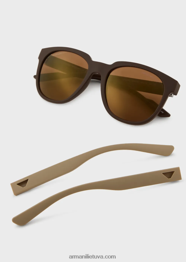 vyrųArmani panto akiniai su keičiamomis kojelėmis 02482X2284