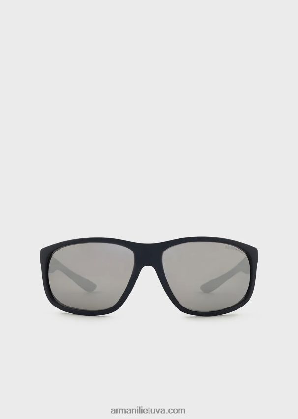 vyrų mėlyna Armani akiniai nuo saulės pagalvę 02482X2359