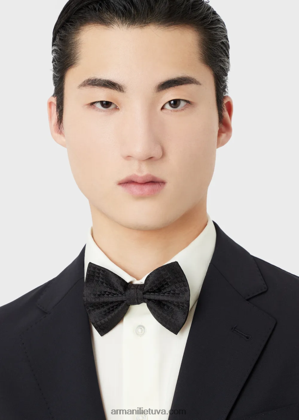 vyrųArmani osmanų stiliaus peteliškė iš gryno šilko 02482X2153