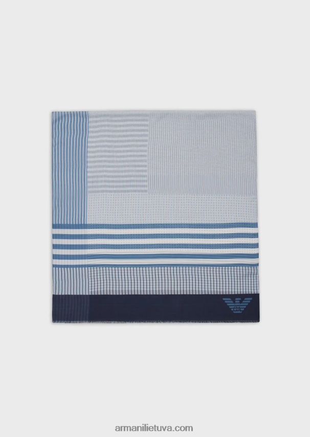 vyrų tamsiai mėlyna Armani kratinio efekto modalinė pavogta 02482X2115