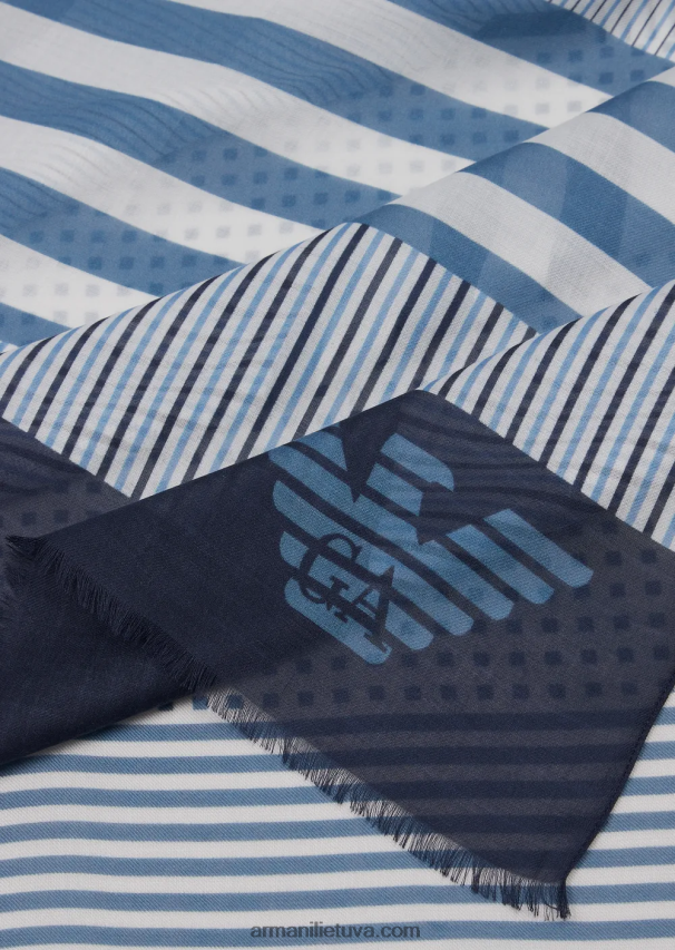 vyrų tamsiai mėlyna Armani kratinio efekto modalinė pavogta 02482X2115