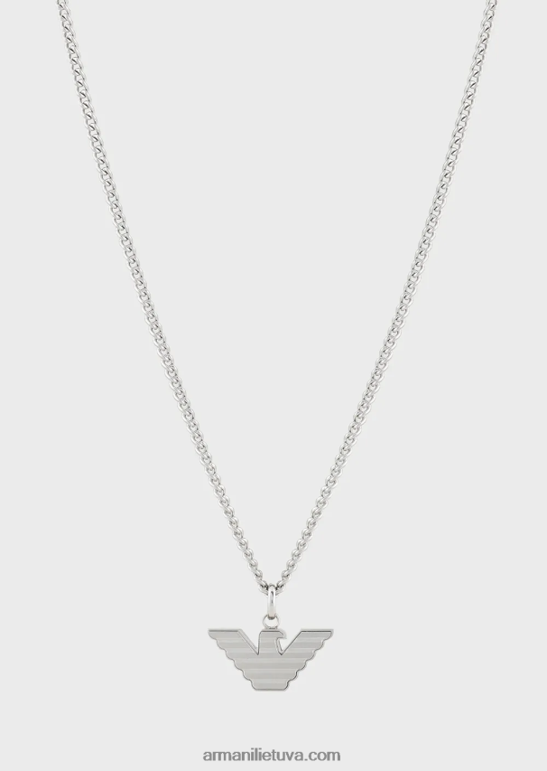 vyrųArmani nerūdijančio plieno pakabukas karoliai 02482X2110